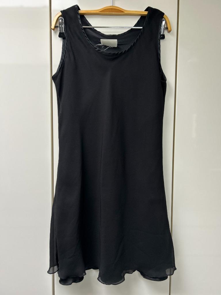 Transmission C&A zwarte gevoerde jurk - Maat S, Kleding | Dames, Jurken, Zwart, Ophalen of Verzenden, Zo goed als nieuw, Maat 36 (S)