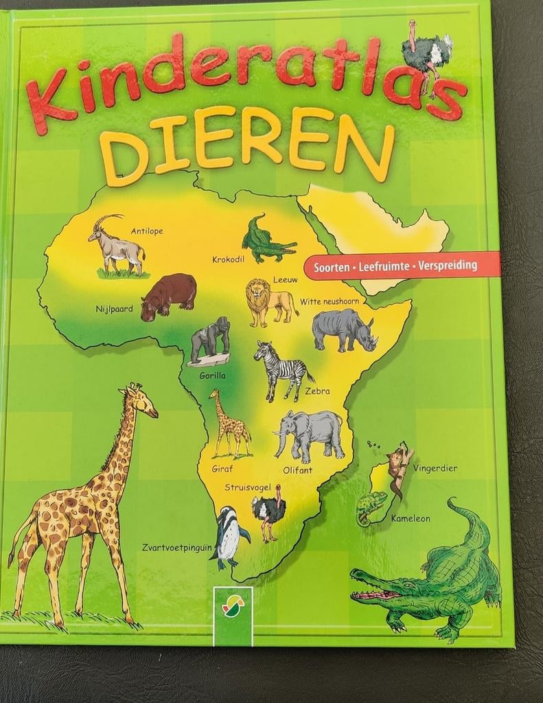Kinderatlas dieren, Boeken, Ophalen of Verzenden, Zo goed als nieuw