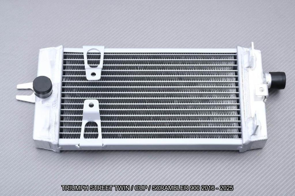 Radiateur AVDB TRIUMPH STREET TWIN CUP SCRAMBLER 2016 - 2025, Motoren, Ophalen of Verzenden, Nieuw