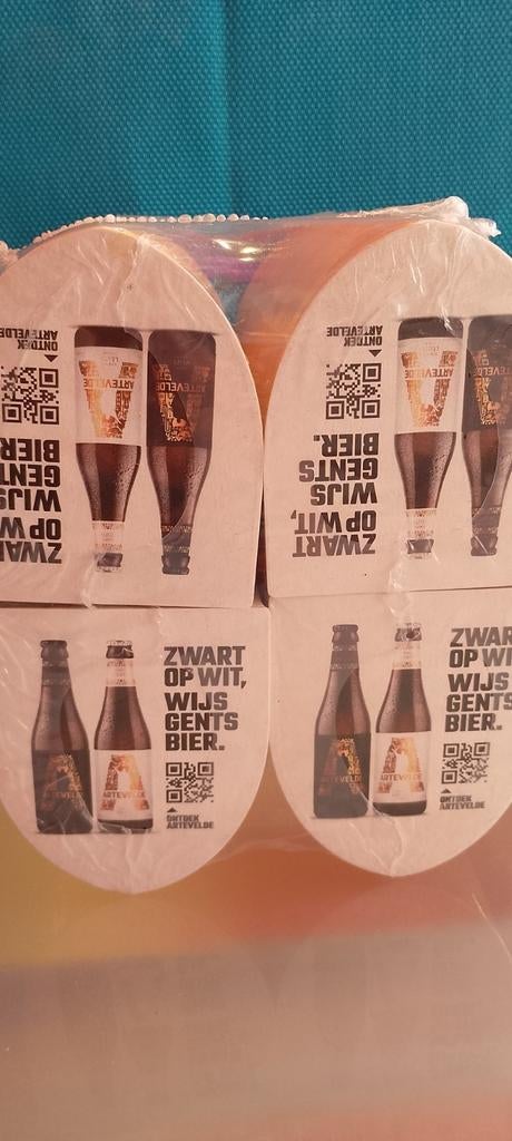 Bierkaartjes Artevelde, Ophalen of Verzenden, Zo goed als nieuw