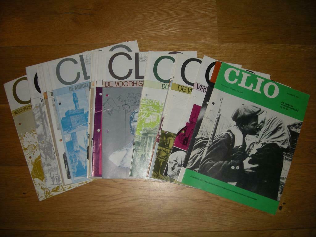 Tijdschrift Clio -  geschiedenis - 2 jaargangen, Boeken, Tijdschriften en Kranten, Ophalen of Verzenden, Gelezen, Wetenschap en Natuur