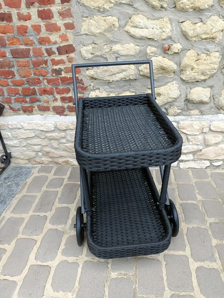 Desserte en résine tressée, Tuin en Terras, Ophalen