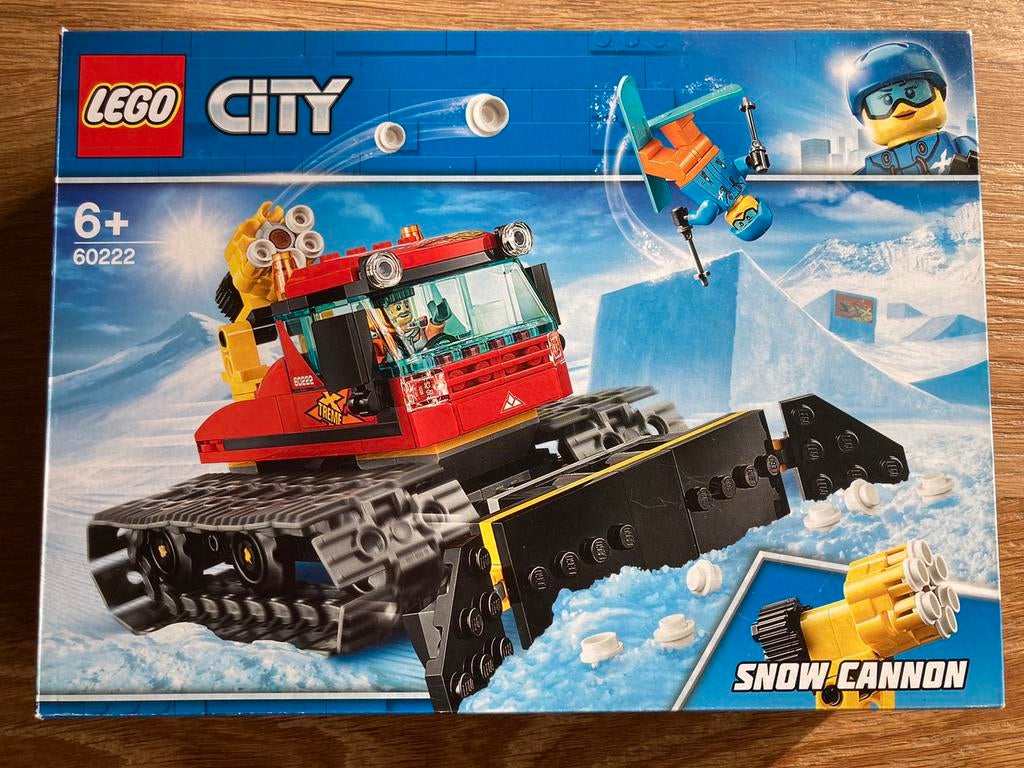 Lego Sneeuwruimer 60222, Ophalen, Zo goed als nieuw, Complete set, Lego