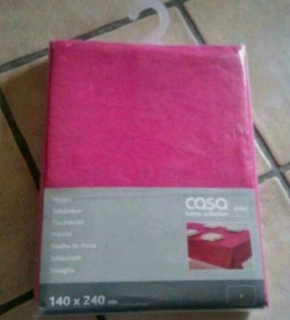 Nappe neuve fushia en tissu, Enlèvement ou Envoi, Neuf