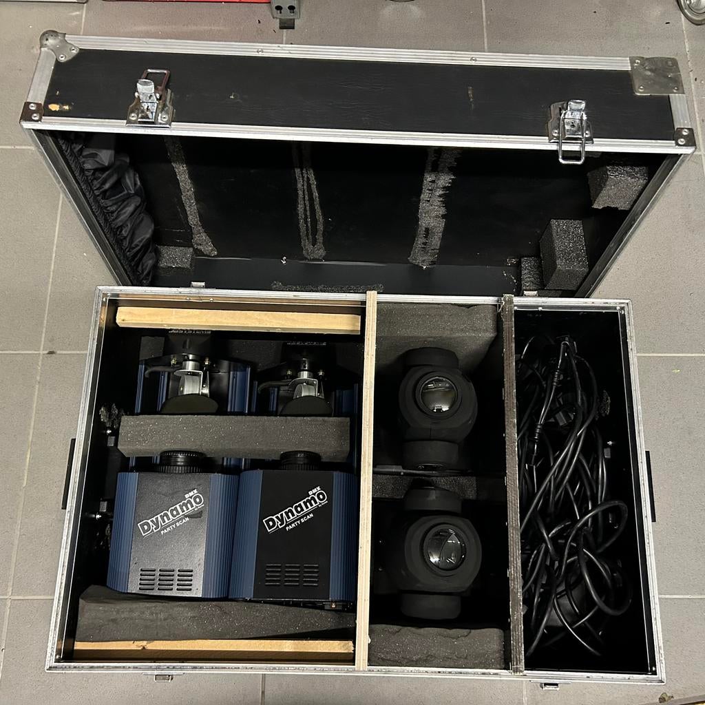 2 Scanner JB Systems Dynamo 250 + 2 showtec kanjo spot 10, Musique & Instruments, Lumières & Lasers, Enlèvement, Couleur