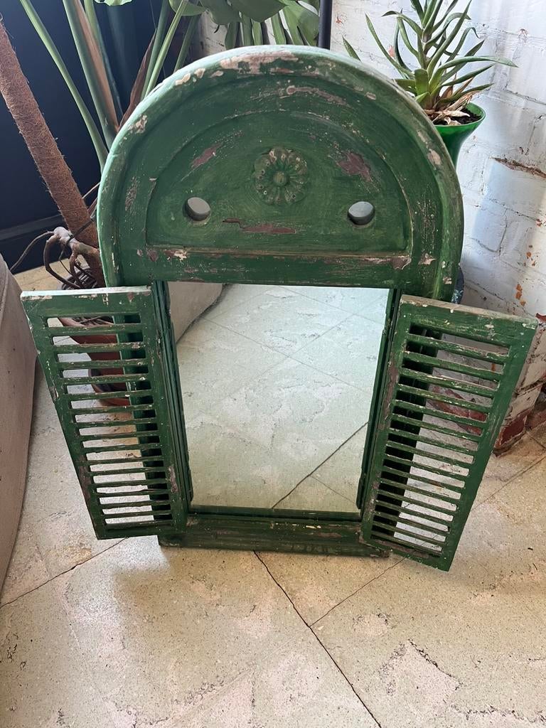 Vintage antieke spiegel, Ophalen, Zo goed als nieuw