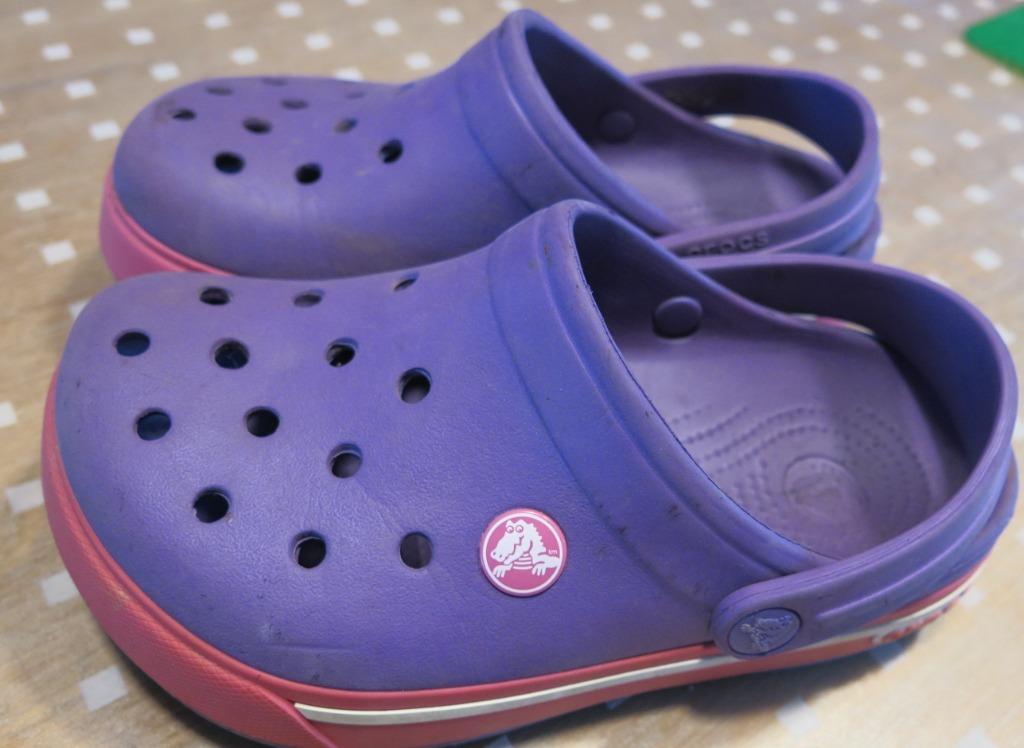 Crocs pointure 32-33, TBE, Garçon ou Fille, Crocs, Enlèvement ou Envoi, Utilisé