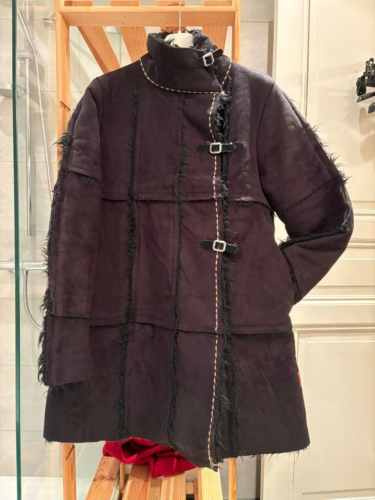 Manteau noir signé DKNY (36)., Taille 36 (S), DKNY, Comme neuf, Enlèvement
