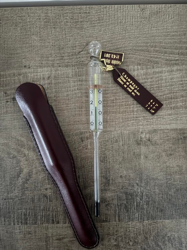 Wijnthermometer, Ophalen of Verzenden, Zo goed als nieuw