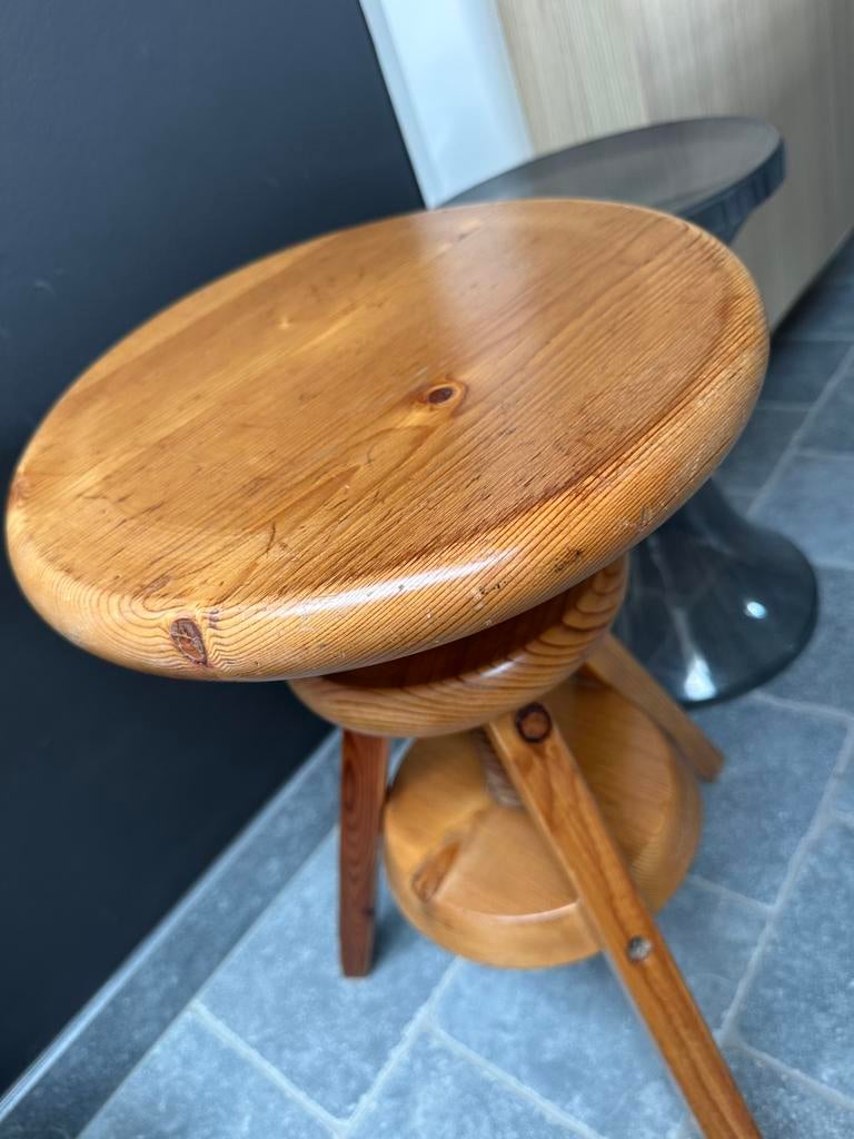Vintage kruk , schilderskruk industrieel, Huis en Inrichting, Stoelen, Ophalen, Gebruikt