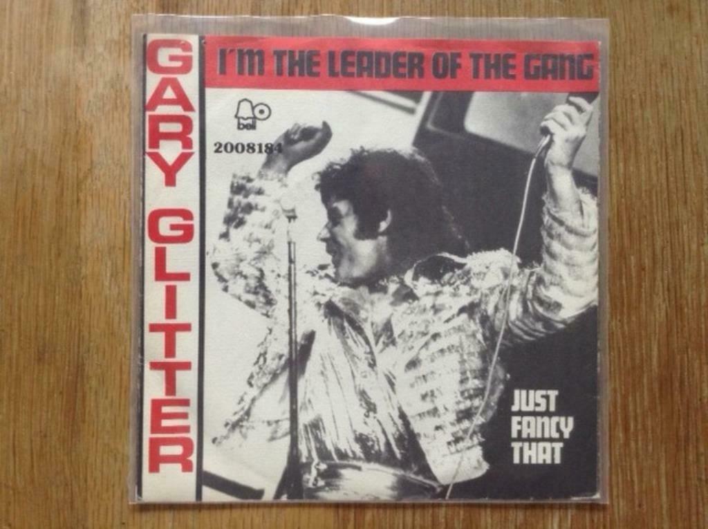 single gary glitter, Cd's en Dvd's, Vinyl Singles, Rock en Metal, 7 inch, Ophalen of Verzenden