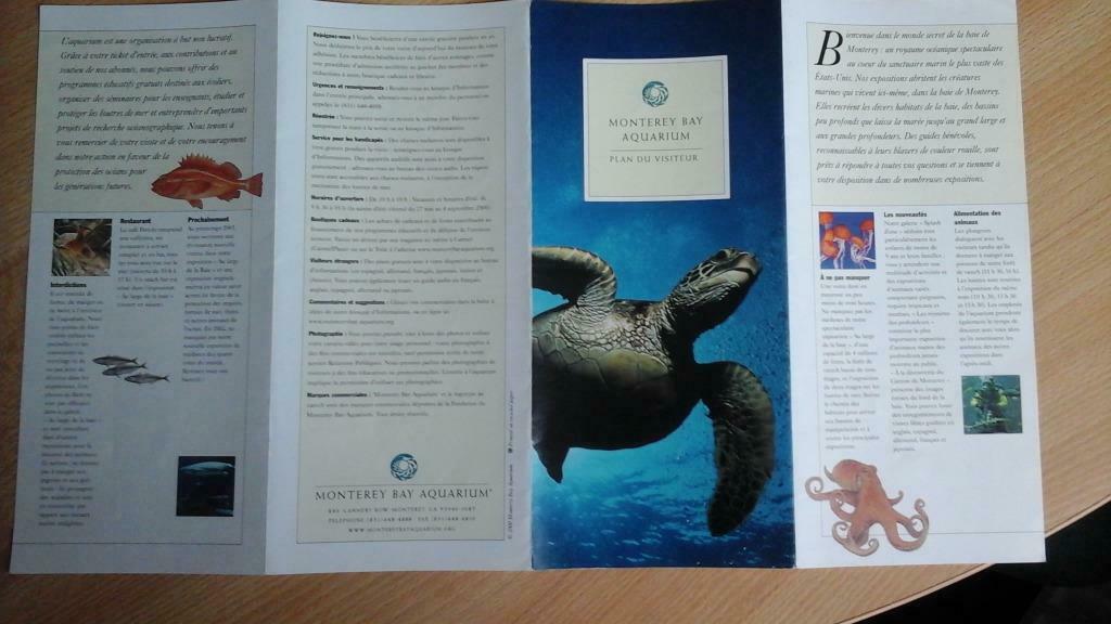 gids en plan "aquarium Monterey bay californie usa" '04 / 2, Boeken, Natuur, Ophalen of Verzenden, Nieuw, Wandel- of Recreatiegebieden