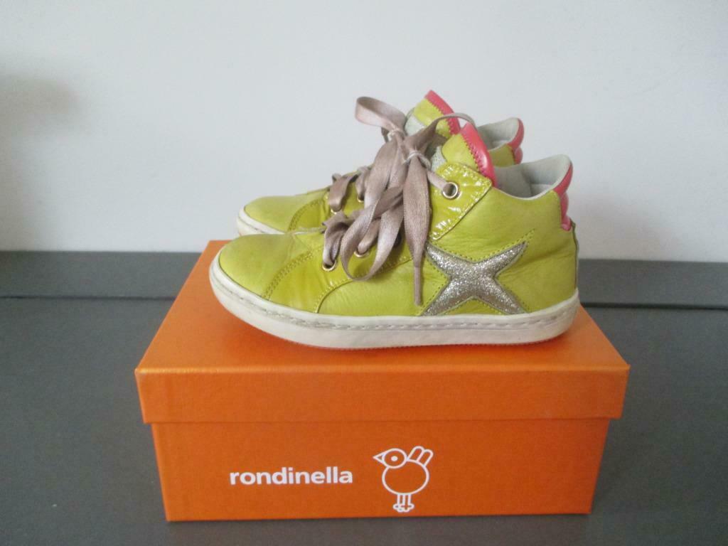 Basketters met veters Rondinella maat 24, Gebruikt, Meisje, Sportschoenen, Rondinella
