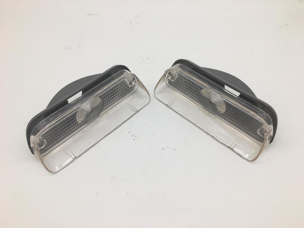 Te koop Knipperlicht kappen set 72-76, 79-80 wit Dodge w200, Auto-onderdelen, Klein materiaal, Amerikaanse onderdelen, Oldtimer onderdelen