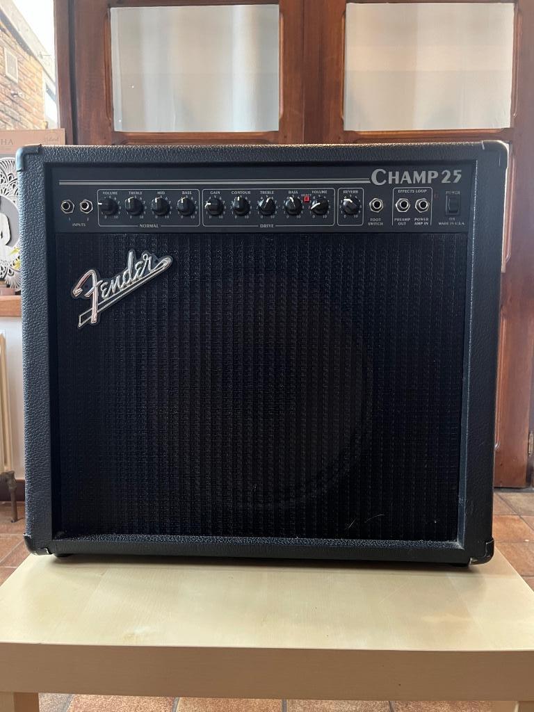 Ampli Fender Champ 25 PR 202, Musique & Instruments, Enlèvement, Utilisé, Guitare, Moins de 50 watts