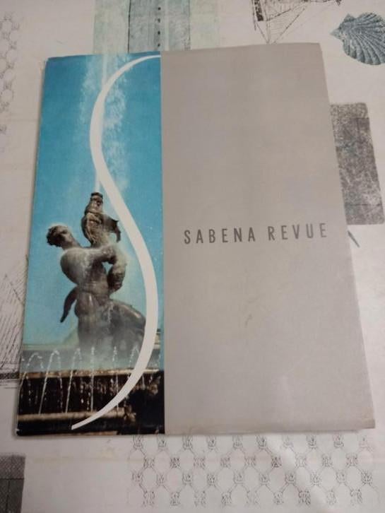 Livre  " Sabena revue - Roma - 1963 "  bon état, Collections, Comme neuf