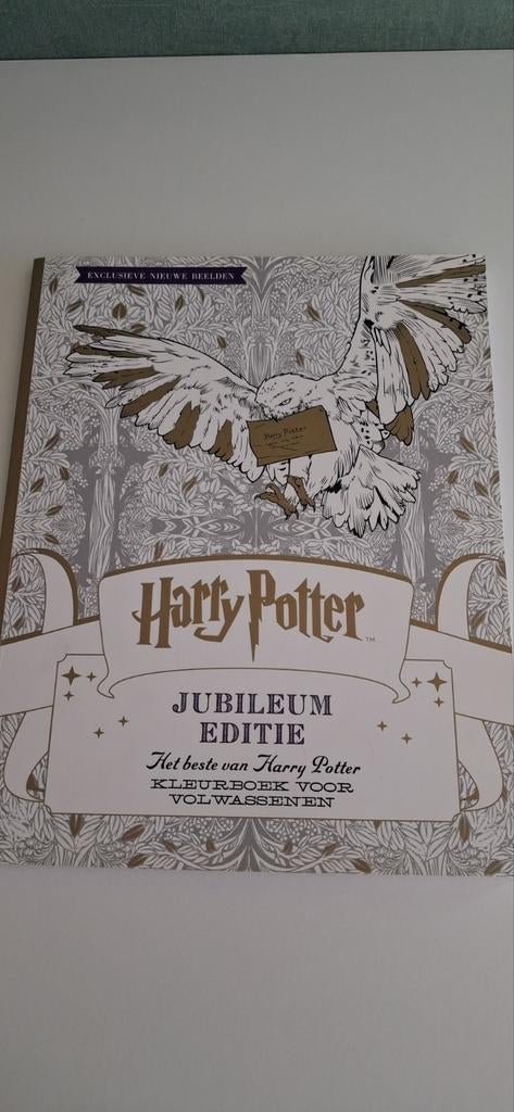 Harry Potter - Jubileum editie - kleurboek voor volwassenen, Boeken, Ophalen of Verzenden, Zo goed als nieuw, J.K. Rowling