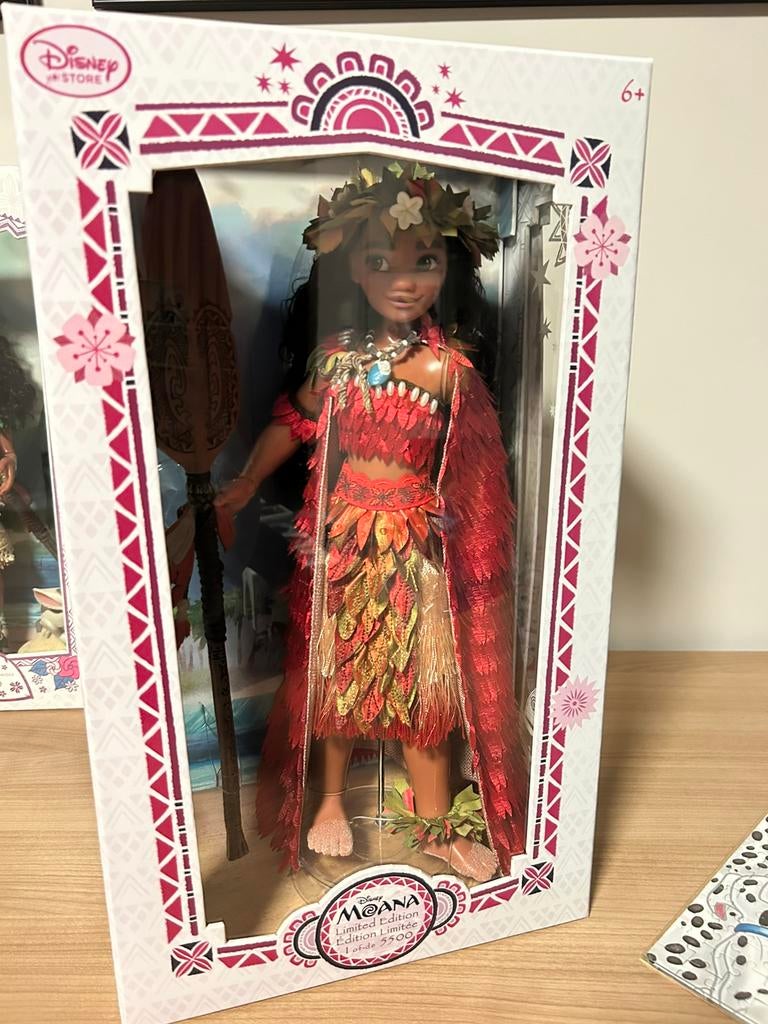 Disney limited edition doll Moana 17’’, Verzamelen, Poppen, Ophalen, Zo goed als nieuw, Pop