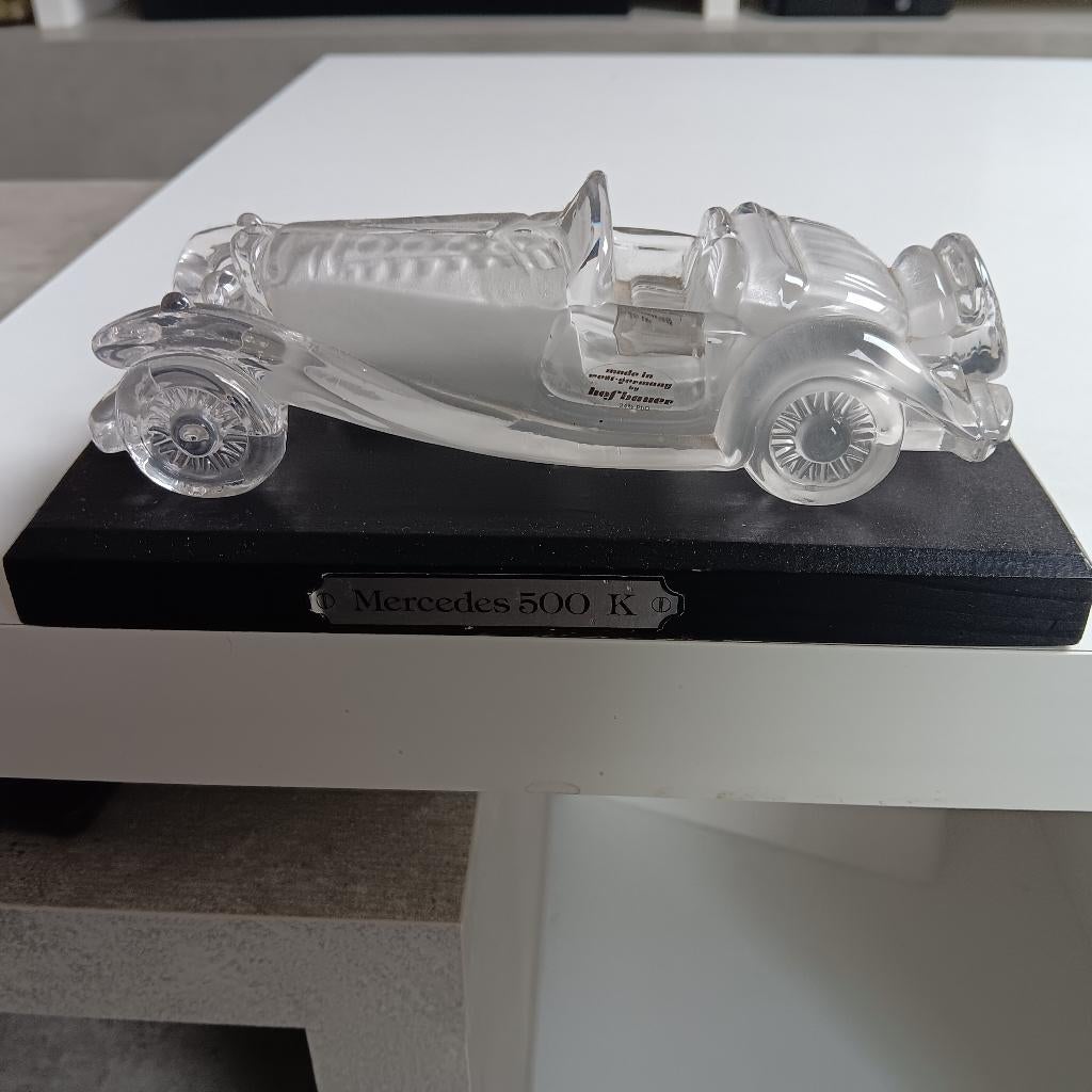 Glas kristallen Mercedes auto type 500, Ophalen