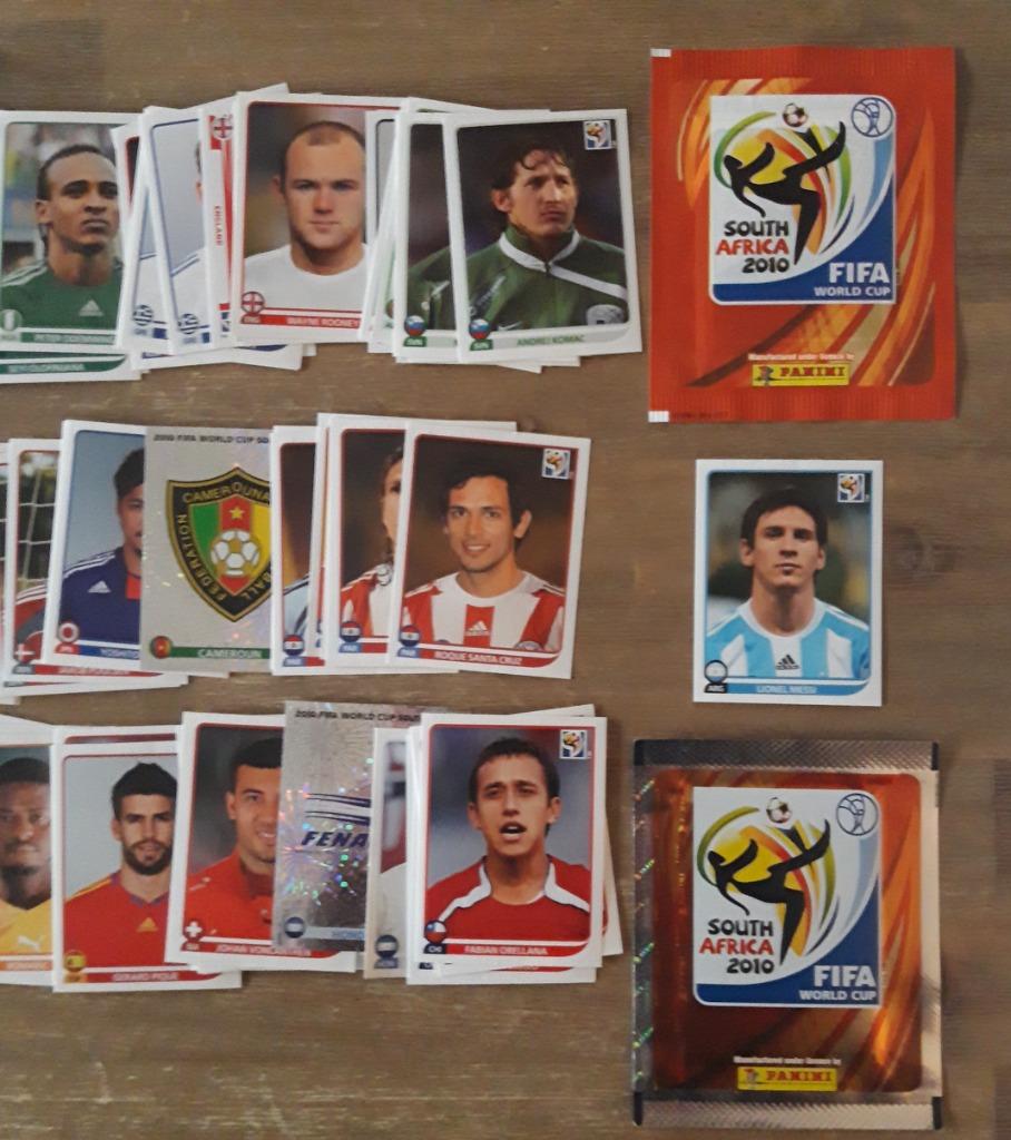 Panini World Cup 2010: 100 stickers incl Messi + 2 zakjes, Verzamelen, Ophalen of Verzenden, Nieuw, Sport