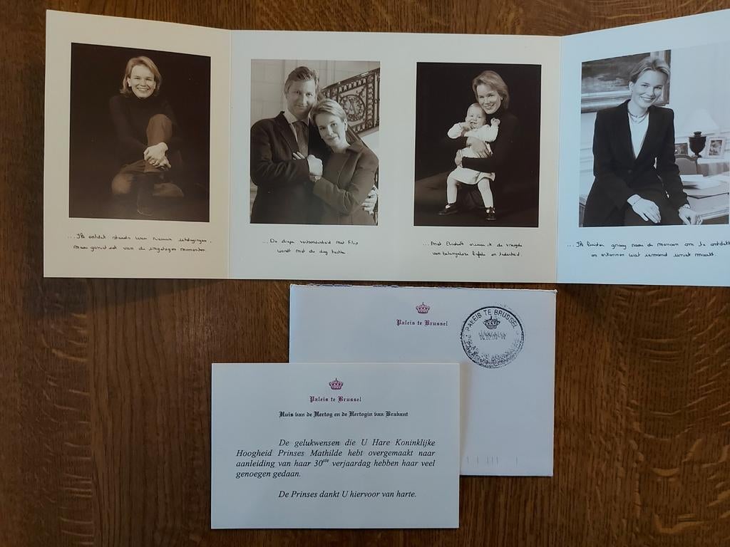 Mémento des 30 ans de Mathilde, Enlèvement ou Envoi, Comme neuf, Carte, Photo ou Gravure