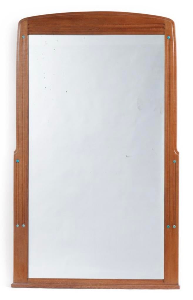 GUSTAVE SERRURIER-BOVY | PERLE SPIEGEL , 1903, Ophalen of Verzenden, Rechthoekig, 100 tot 150 cm, 150 tot 200 cm