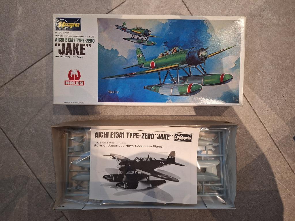 Hasegawa JS-056 Aichi E13A1 Type-Zero "Jake", Enlèvement, Hasegawa