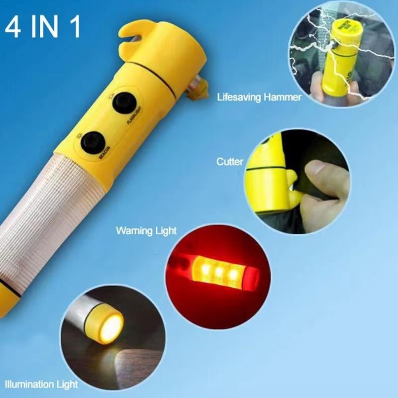 Escape Hammer Outil  d'urgence 4 en 1 - multifonctionnel, Enlèvement ou Envoi