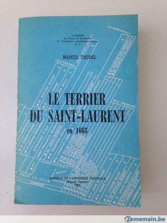 Le Terrier du Saint Laurent - Marcel Trudel, Enlèvement ou Envoi, Utilisé