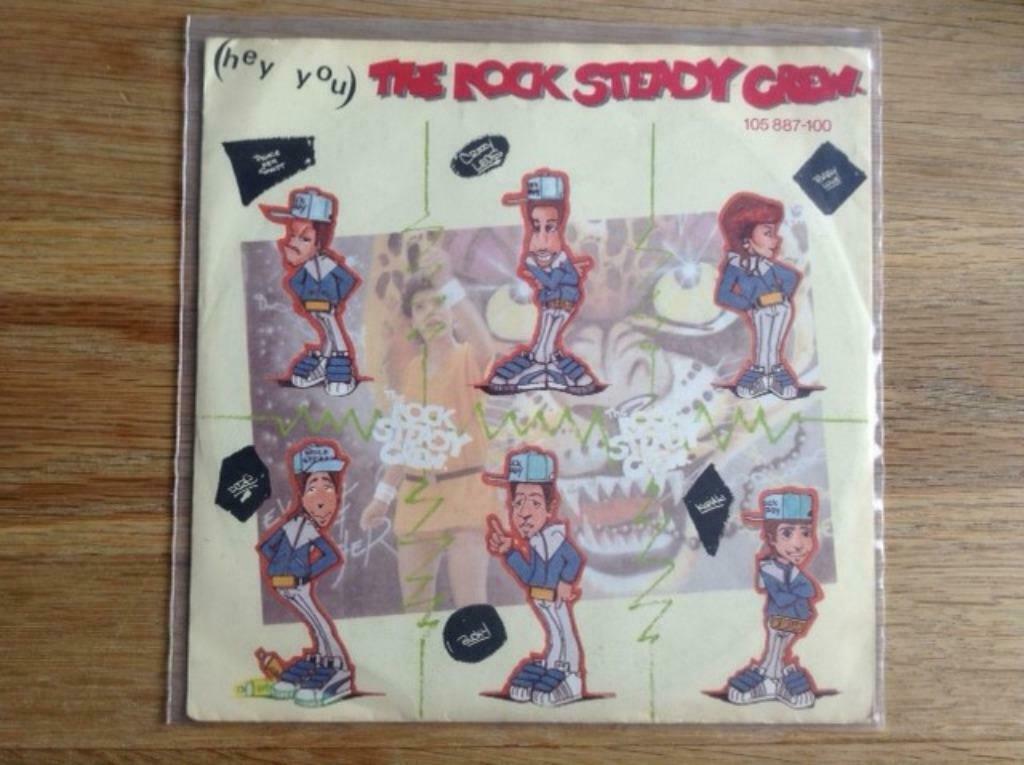 single the rock steady crew, Cd's en Dvd's, Vinyl Singles, Single, Hiphop en Rap, 7 inch, Ophalen of Verzenden