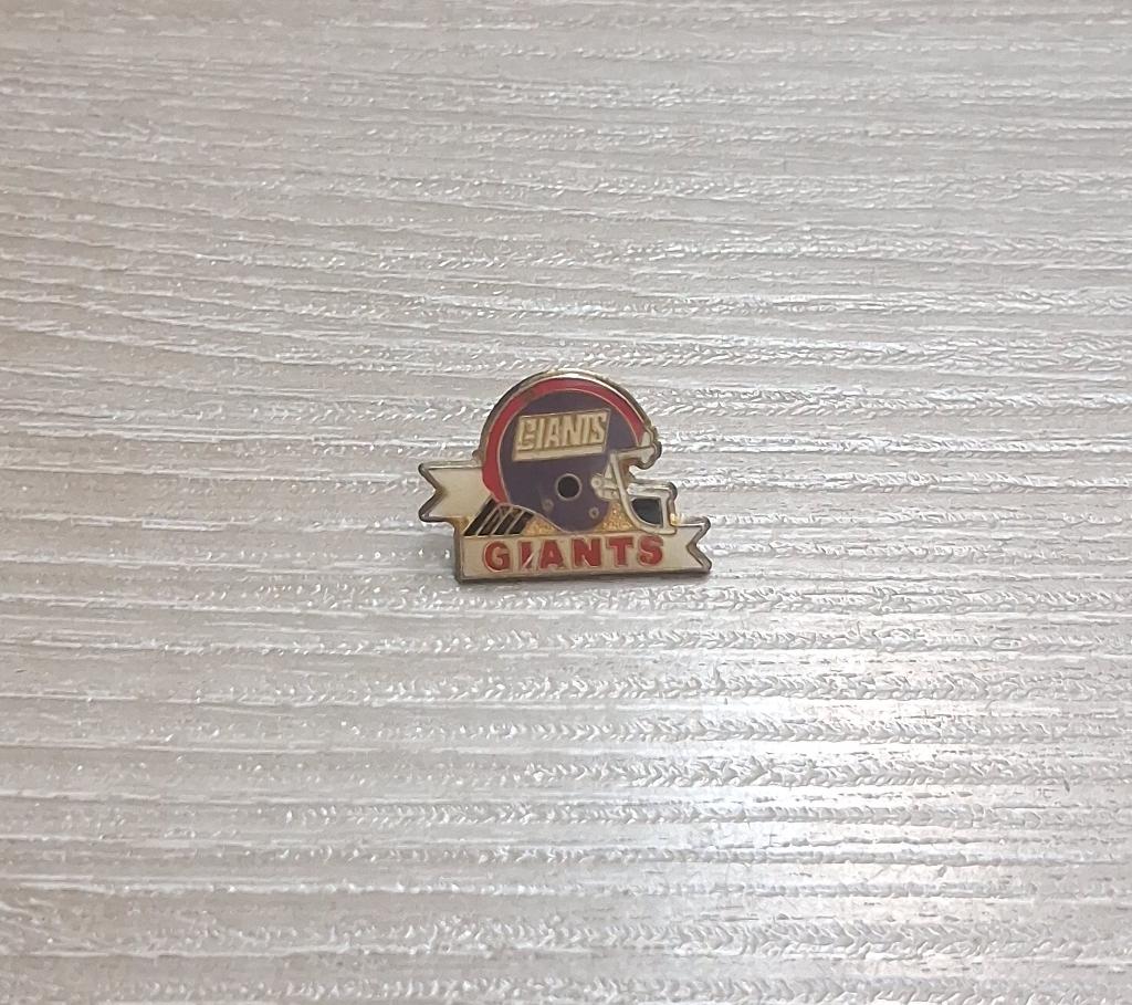 PIN - NEW YORK GIANTS - NFL - RUGBY - AMERICAN FOOTBALL, Verzenden, Gebruikt, Sport, Speldje of Pin