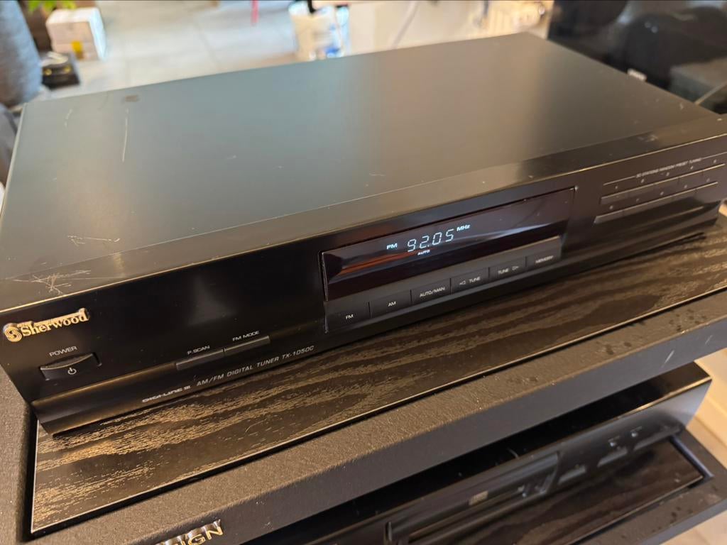 Sherwood tuner TX-1050C, TV, Hi-fi & Vidéo, Enlèvement ou Envoi, Comme neuf