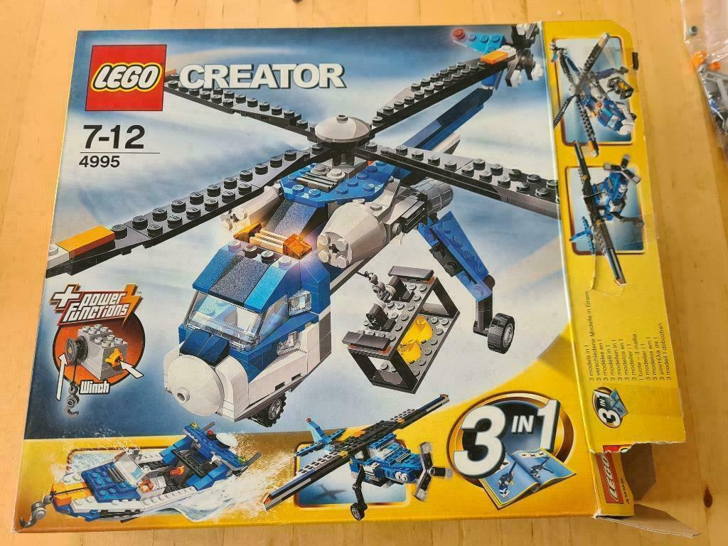 Lego Creator : L'hélicoptère cargo - 4995, Enlèvement ou Envoi, Comme neuf, Ensemble complet, Lego