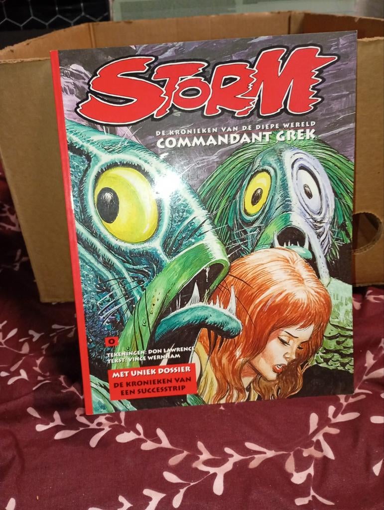 Softcover ingekleurd ongelezen,,STORM,,, Eén stripboek, Ophalen of Verzenden, Nieuw, Don Lawrence