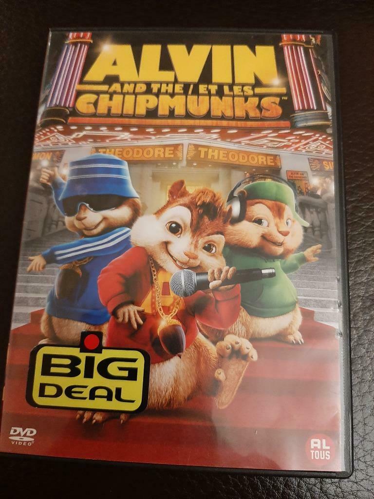 Alvin en de/and the Chipmunks 1, 2 en 3, Alle leeftijden, Ophalen of Verzenden, Avontuur, Film