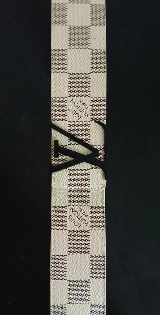 Lv riem wit, Ophalen, Zo goed als nieuw, 115 cm of meer, Riem of Ceintuur