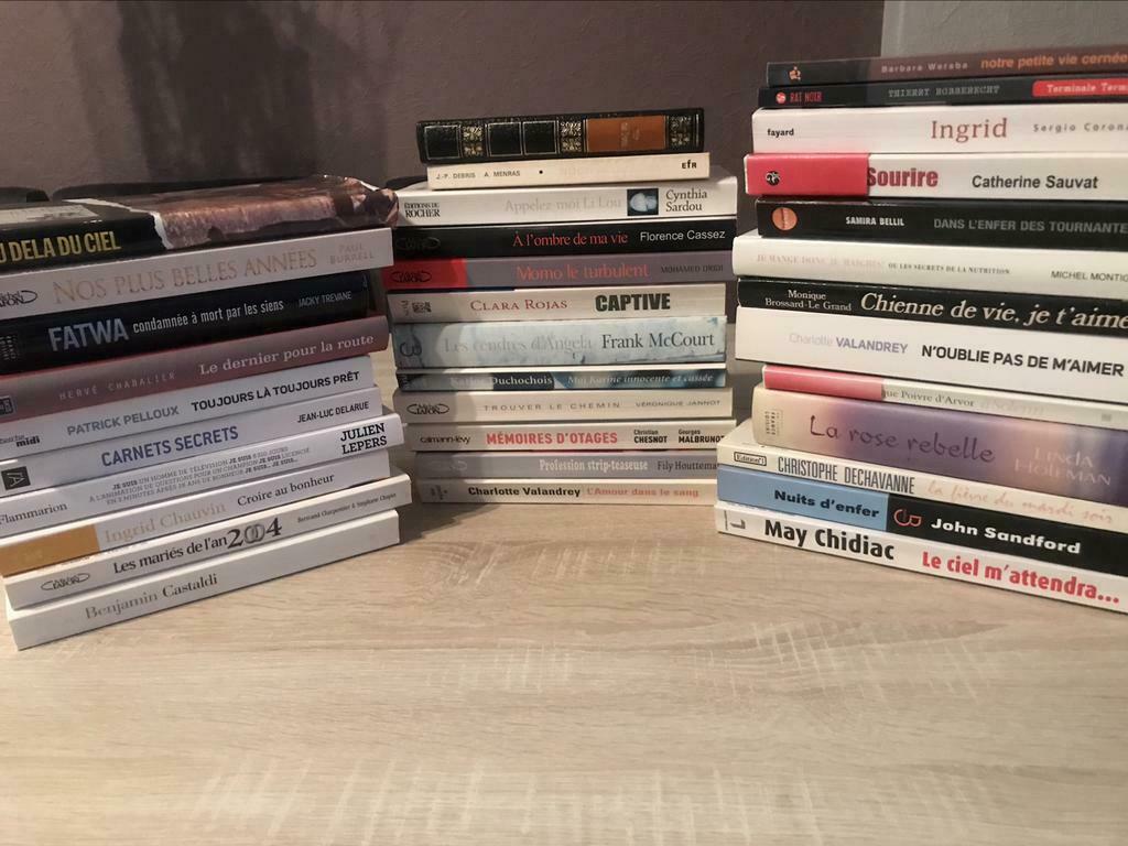 Assortiment de 35 livres (parfait état), Zo goed als nieuw