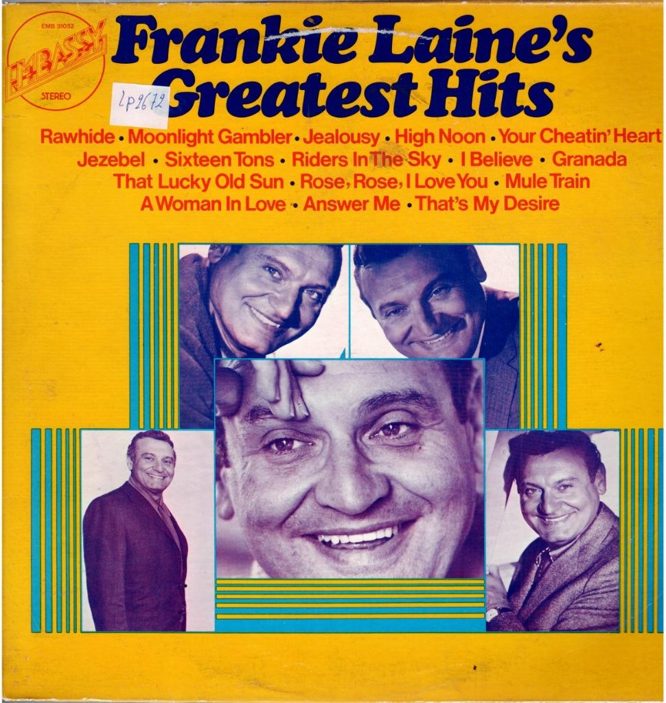 Vinyl, LP   /   Frankie Laine – Frankie Laine's Greatest Hi, Enlèvement ou Envoi, Autres formats