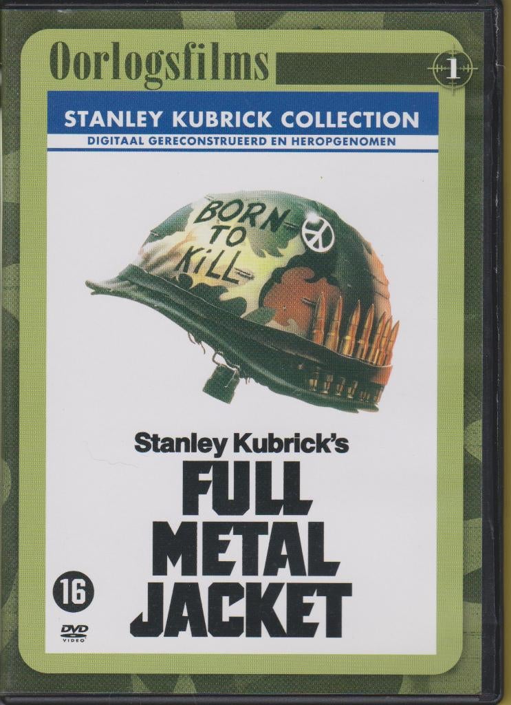 DVD - FULL METAL JACKET, Vanaf 16 jaar, Ophalen of Verzenden, Zo goed als nieuw, Oorlog