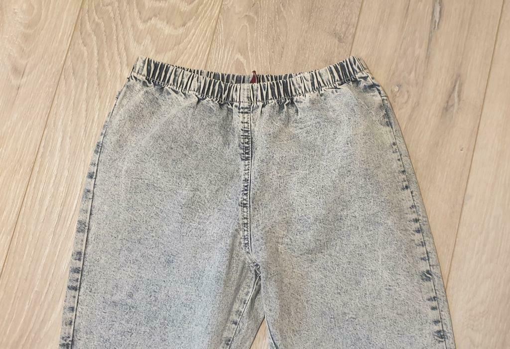 Jegging met elastische taille voor dames, Maat 38/40 (M), Blauw, Ophalen of Verzenden, Zo goed als nieuw