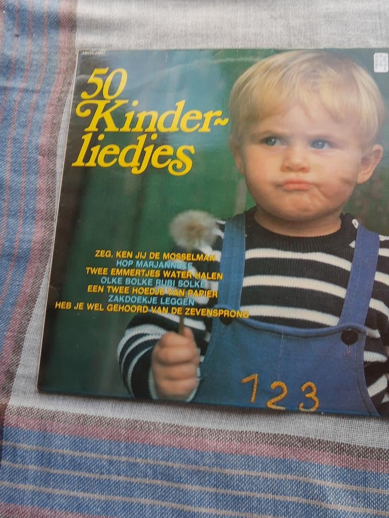 Lp : 50 kinderliedjes, Ophalen of Verzenden