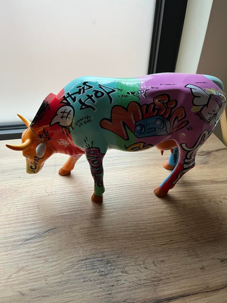 Cow parade. 3 koeien, 2 maanden geleden gekocht., Antiek en Kunst, Kunst | Designobjecten, Ophalen