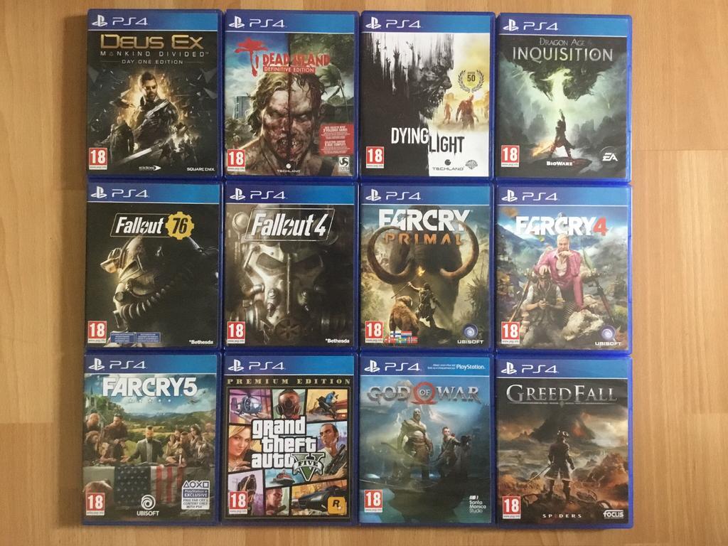 PS4 games, Consoles de jeu & Jeux vidéo, Jeux | Sony PlayStation 4, À partir de 18 ans, Enlèvement ou Envoi