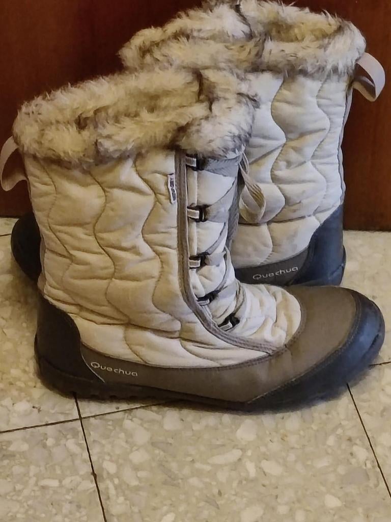 Warme laarzen maat 37, Snowboots, Ophalen of Verzenden, Oxylane, Gedragen