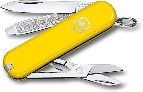 Zwitserse zakmes | Victorinox | Geel | GRATIS LEVERING, -, Verzenden, VICTORINOX, -