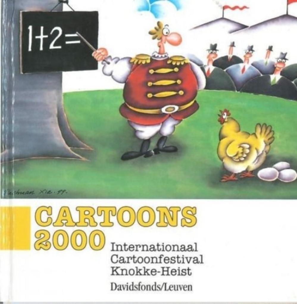 Cartoons 2000 - Internationaal Cartoonfestival Knokke-Heist, Boeken, Ophalen of Verzenden, Nieuw, Cartoons