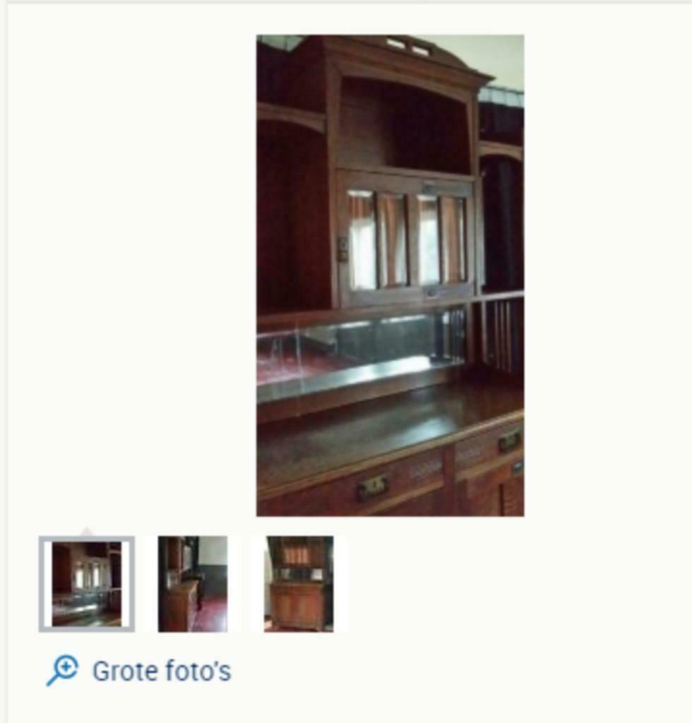 Buffet ancien, Enlèvement, Chêne, Avec tablette(s)