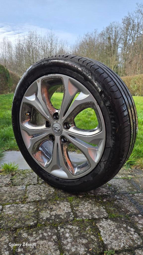 4 x Jantes & pneus ÉTÉ MICHELIN, Véhicule de tourisme, Pneus été, Enlèvement, Utilisé