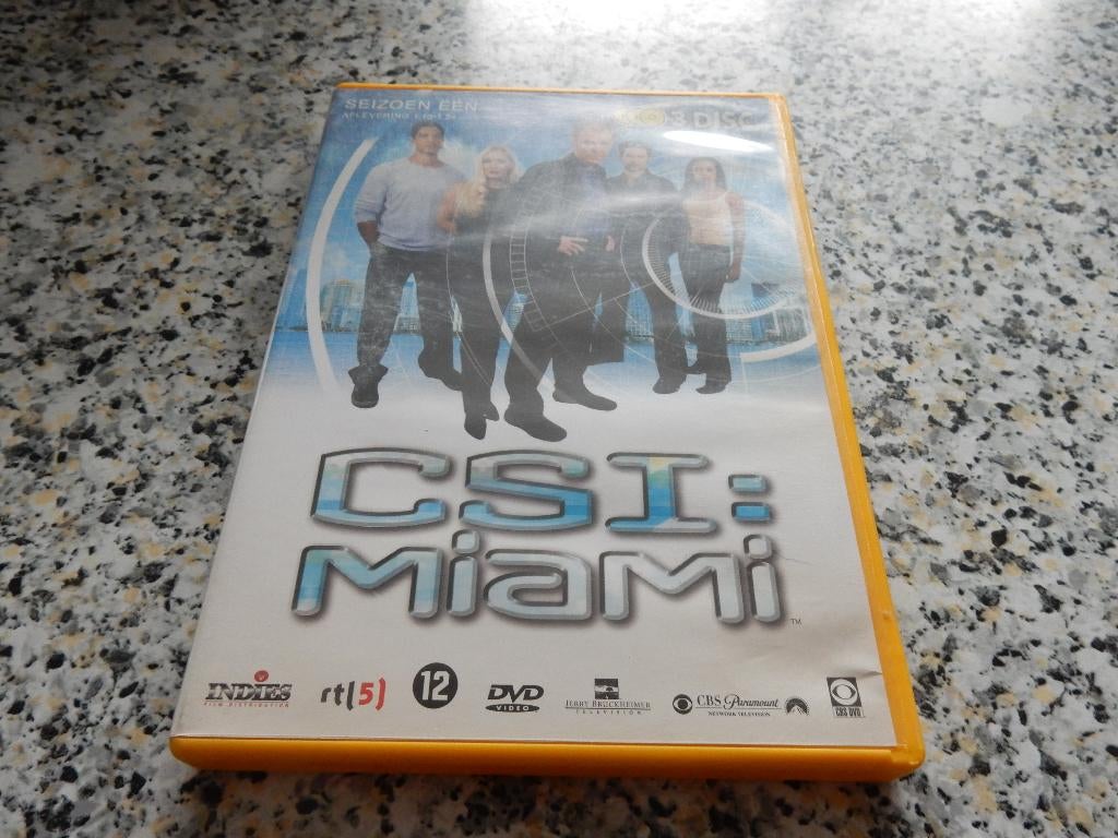 nr.1024 - Dvd box: CSI Miami seizoen 1, À partir de 12 ans, Enlèvement ou Envoi, Thriller