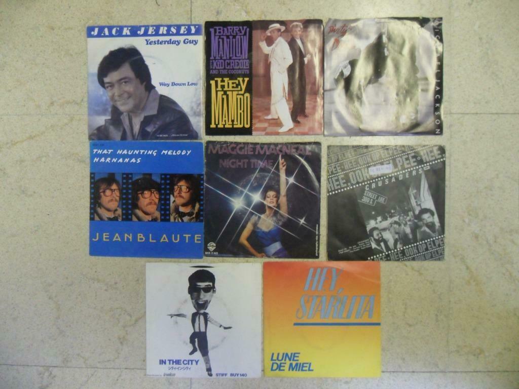 lotje van 7 singles, Ophalen of Verzenden